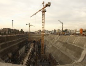 پروژه ایستگاه B3-1 متروی تهران